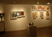 Thumbnail image of "Journeys exhibition, Atrium Gallery, St. Louis"