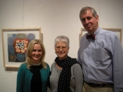 Thumbnail image of "Cara Forrler, Karen, and Sam Davidson, at Davidson Galleries, Seattle"