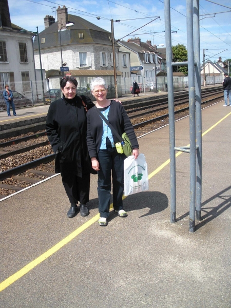 "Great traveling companions, Gail & Karen"