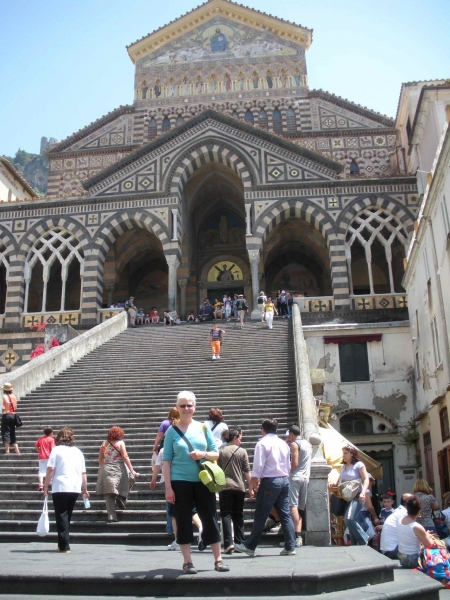 "Visiting the cathedral, Amalfi"